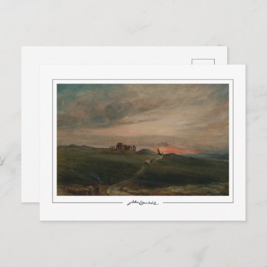 John Constable #29-2 - Fine Art Postcard Postkarte (Vorne/Hinten)