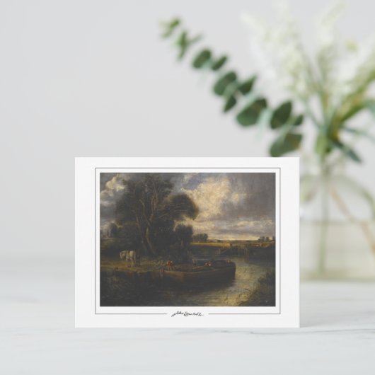 John Constable #306-2 - Fine Art Postcard Postkarte (Stehend Vorderseite)