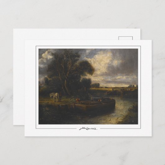 John Constable #306-2 - Fine Art Postcard Postkarte (Vorne/Hinten)
