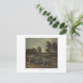 John Constable #32-2 - Kunstpostkarte Postkarte (Stehend Vorderseite)