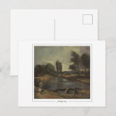 John Constable #32-2 - Kunstpostkarte Postkarte (Vorne/Hinten)
