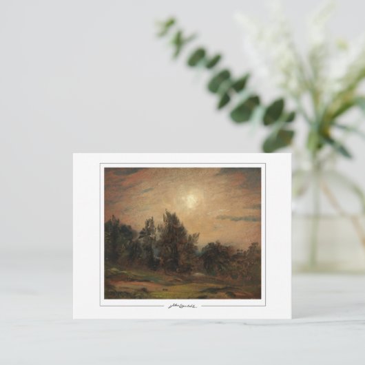 John Constable #335-2 - Fine Art Postcard Postkarte (Stehend Vorderseite)