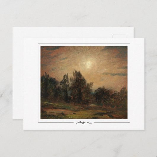 John Constable #335-2 - Fine Art Postcard Postkarte (Vorne/Hinten)