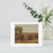 John Constable #33 - Fine Art Postcard Postkarte (Stehend Vorderseite)