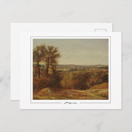 John Constable #33 - Fine Art Postcard Postkarte (Vorne/Hinten)