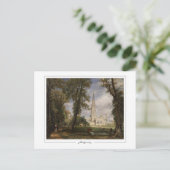 John Constable #34 - Fine Art Postcard Postkarte (Stehend Vorderseite)