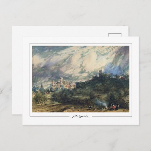 John Constable #367-2 - Fine Art Postcard Postkarte (Vorne/Hinten)
