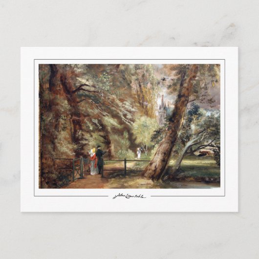 John Constable #409 - Kunstpostkarte Postkarte (Vorderseite)