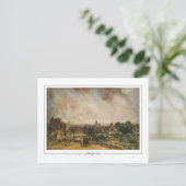 John Constable #42 - Fine Art Postcard Postkarte (Stehend Vorderseite)