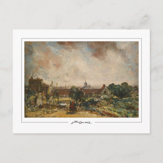 John Constable #42 - Fine Art Postcard Postkarte (Vorderseite)
