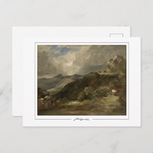John Constable #469-2 - Fine Art Postcard Postkarte (Vorne/Hinten)