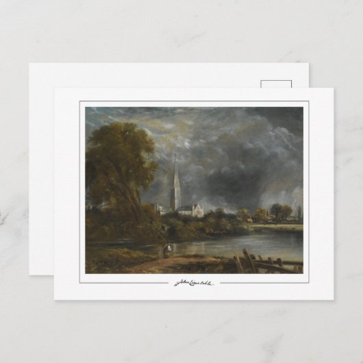 John Constable #47-2 - Fine Art Postcard Postkarte (Vorne/Hinten)