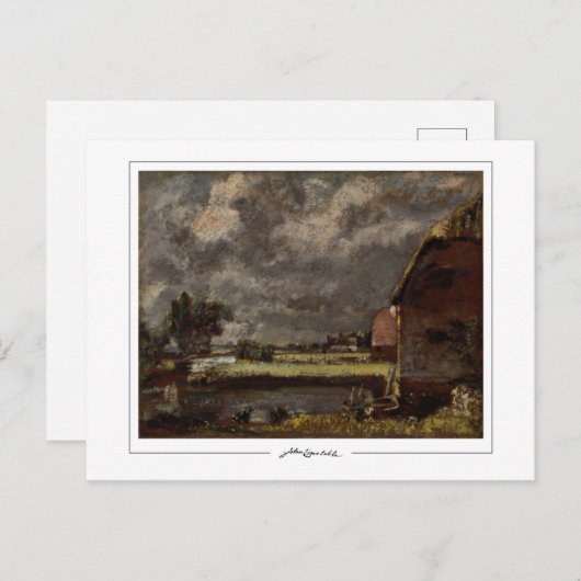 John Constable #480-2 - Fine Art Postcard Postkarte (Vorne/Hinten)