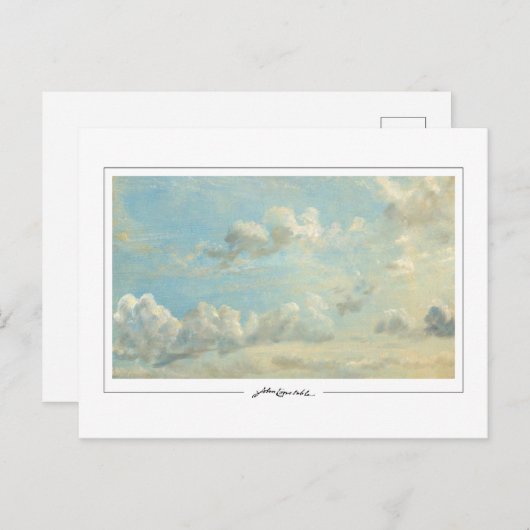 John Constable #538-2 - Fine Art Postcard Postkarte (Vorne/Hinten)