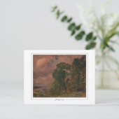 John Constable #6-2 - Fine Art Postcard Postkarte (Stehend Vorderseite)