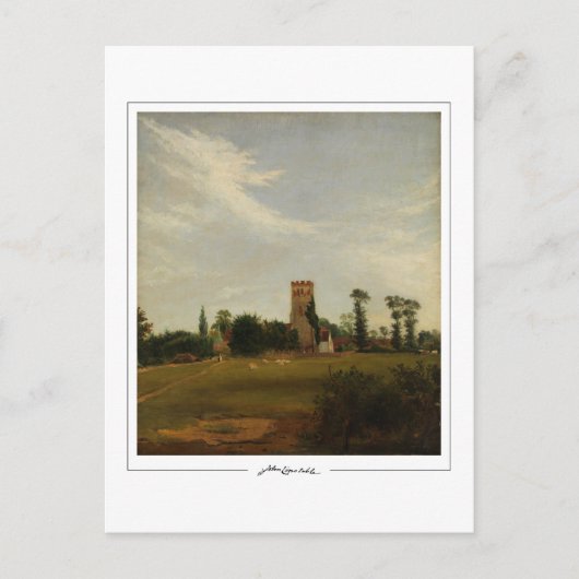 John Constable #74-2 - Kunstpostkarte Postkarte (Vorderseite)