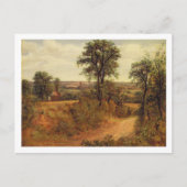 John Constable | A Lane near Dedham, c.1802 (Öl Postkarte (Vorderseite)