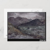 John Constable | Ansicht in Borrowdale Postkarte (Vorne/Hinten)
