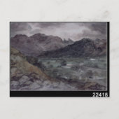 John Constable | Ansicht in Borrowdale Postkarte (Vorderseite)