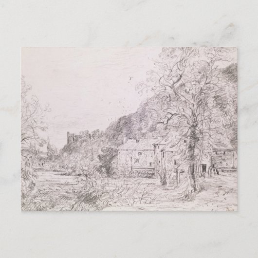John Constable Arundel Mill and Castle, 1835 Postkarte (Vorderseite)