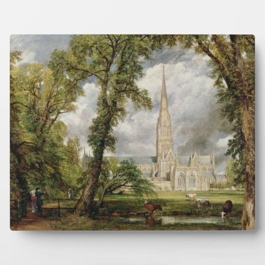 John Constable | Aussicht auf die Kathedrale von S Fotoplatte (Vorderseite)