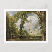 John Constable | Aussicht auf die Kathedrale von S Postkarte (Vorderseite)