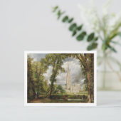 John Constable | Aussicht auf die Kathedrale von S Postkarte (Stehend Vorderseite)