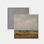 John Constable | Aussicht auf Salisbury Magnet (Vorderseite/Rückseite)