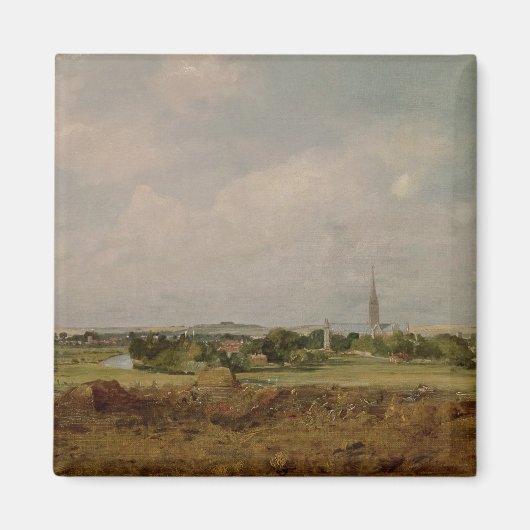 John Constable | Aussicht auf Salisbury Magnet (Vorne)