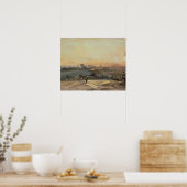 John Constable Autumnal Sunset Poster (Küche)