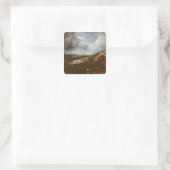 John Constable | Branch Hill Pond, Hampstead Heath Quadratischer Aufkleber (Tasche)