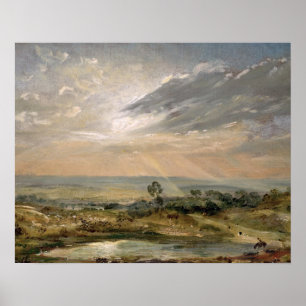 John Constable   Branch Hill Pond, Hampstead Poster
