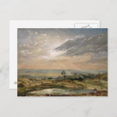 John Constable | Branch Hill Pond, Hampstead Postkarte (Vorne/Hinten)