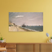John Constable | Brighton Beach mit Kolliers, 182 Leinwanddruck (Insitu (Wohnzimmer))