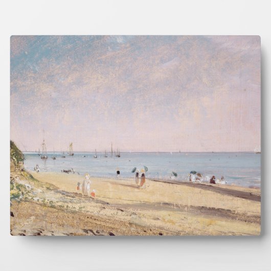 John Constable | Brighton Beach (Öl auf Leinwand) Fotoplatte (Vorderseite)