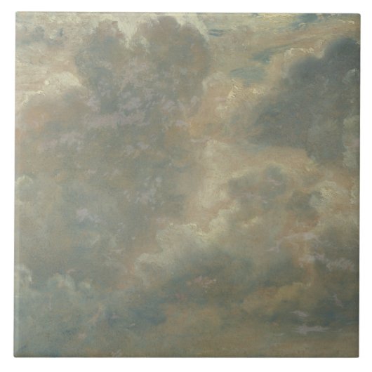 John Constable - Cloud-Studie Fliese (Vorderseite)