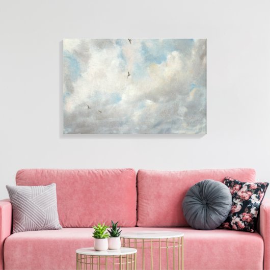 John Constable - Cloud-Studie Leinwanddruck (Insitu (Wohnzimmer))