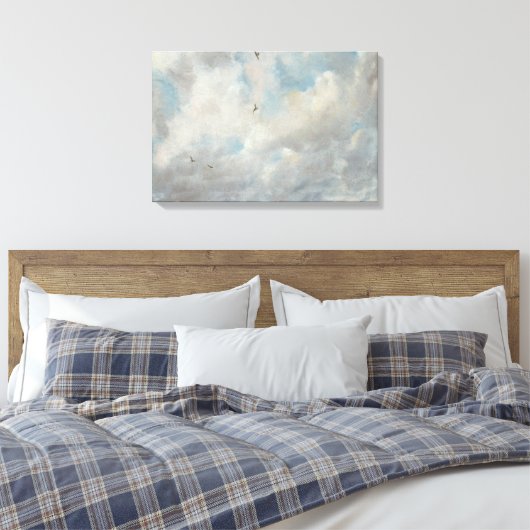 John Constable - Cloud-Studie Leinwanddruck (Insitu (Schlafzimmer))