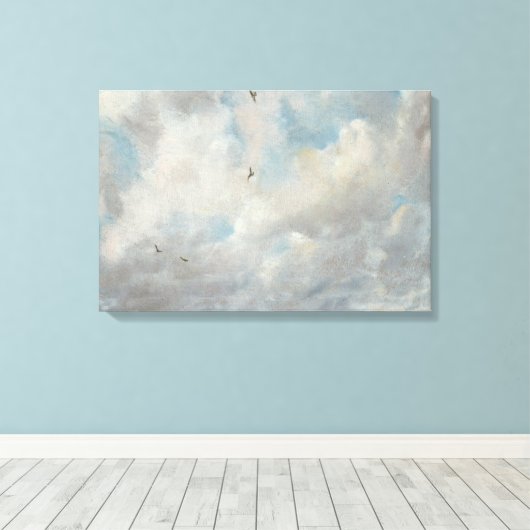 John Constable - Cloud-Studie Leinwanddruck (Insitu (Holzboden))