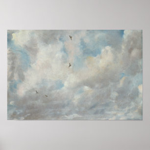 John Constable - Cloud-Studie Poster