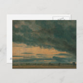 John Constable - Cloud-Studie Postkarte (Vorne/Hinten)