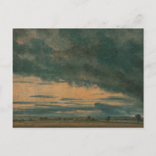 John Constable - Cloud-Studie Postkarte (Vorderseite)