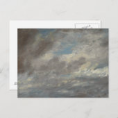John Constable - Cloud-Studie Postkarte (Vorne/Hinten)
