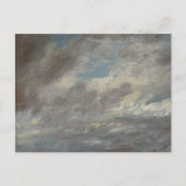 John Constable - Cloud-Studie Postkarte (Vorderseite)