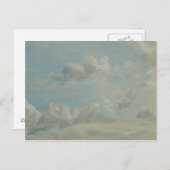 John Constable - Cloud-Studie Postkarte (Vorne/Hinten)