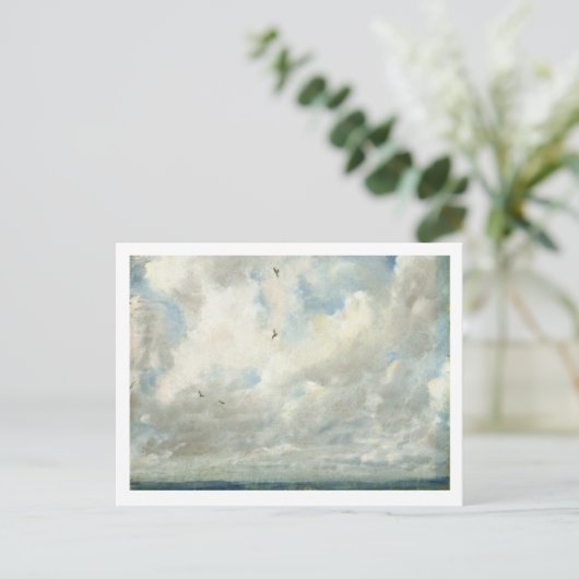 John Constable Cloud Study, 1821 Postkarte (Stehend Vorderseite)