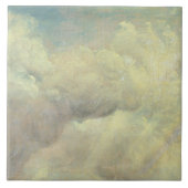 John Constable | Cloud Study, c.1821 (Öl auf Canva Fliese (Vorderseite)