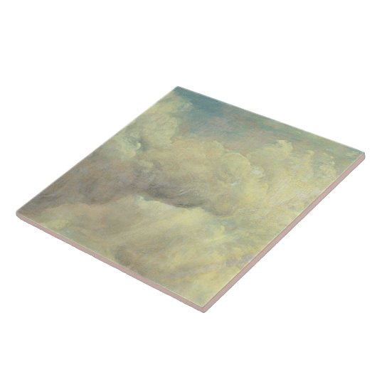 John Constable | Cloud Study, c.1821 (Öl auf Canva Fliese (Seite)