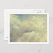 John Constable Cloud Study, c.1821 Postkarte (Vorne/Hinten)