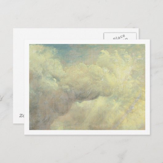 John Constable Cloud Study, c.1821 Postkarte (Vorne/Hinten)